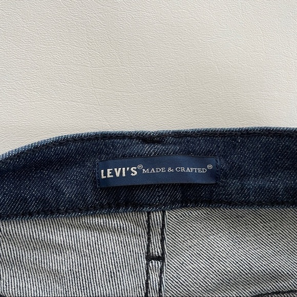 Levi’s Made & Crafted 501 Skinny Medium Dark Wash Jeans 27 - Picture 4 of 9